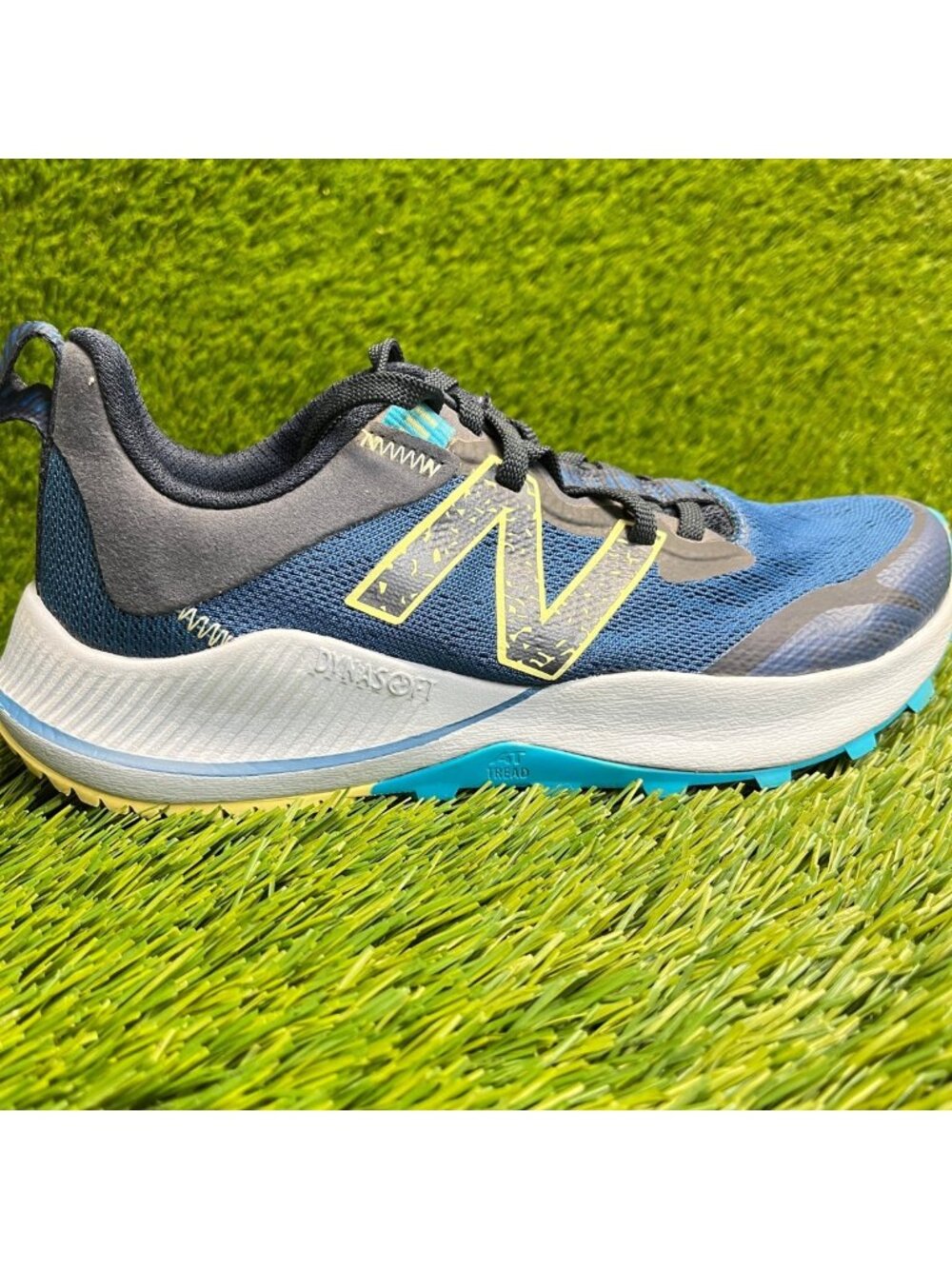 New Balance Dynasoft Nitrel V4 Womens Size 6.5 Blue White Running Shoes Sneakers